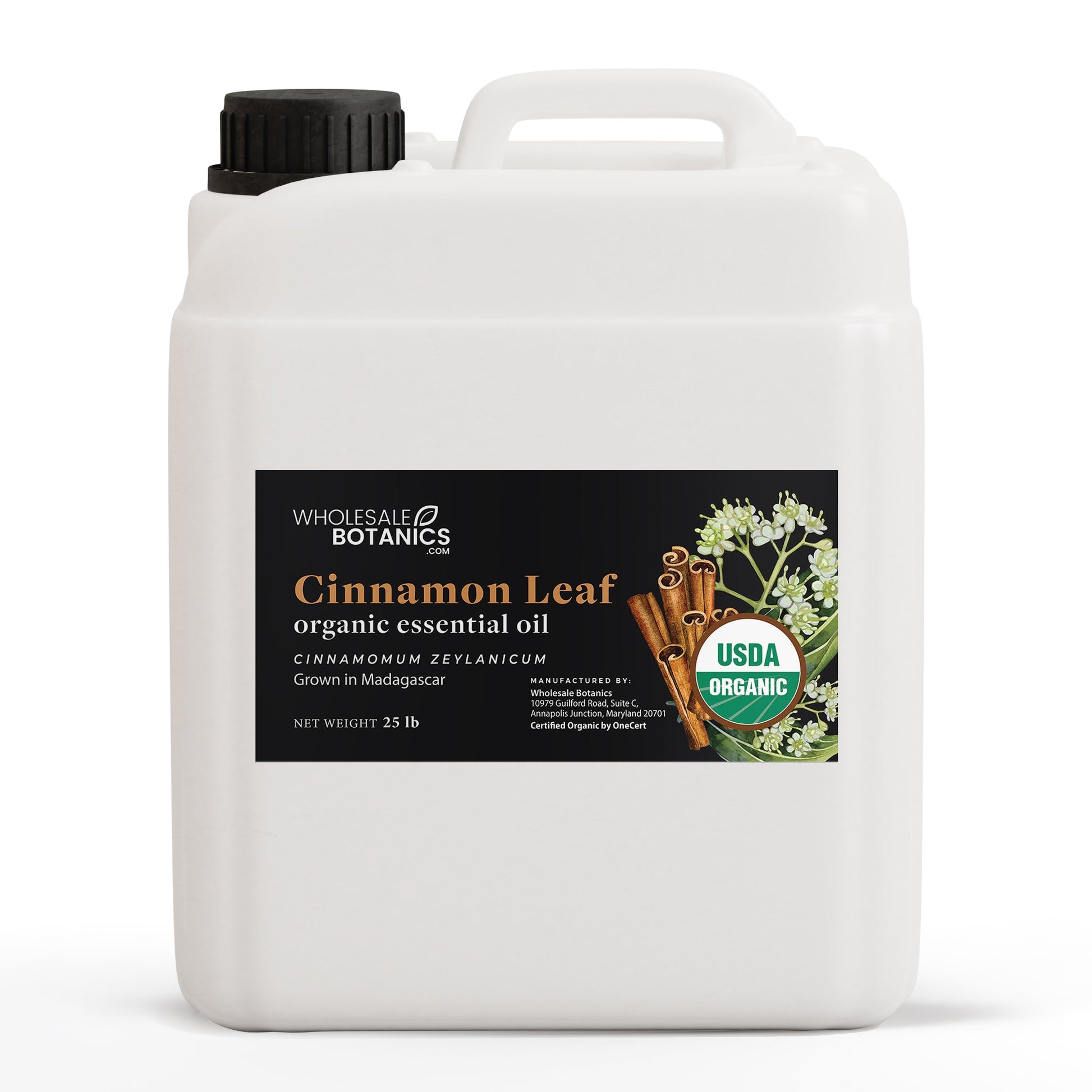 Organic Cinnamon Leaf Essential Oil – 25 lbs Organic_Essential_Oil