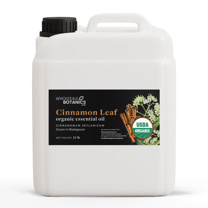 Organic Cinnamon Leaf Essential Oil – 25 lbs Organic_Essential_Oil