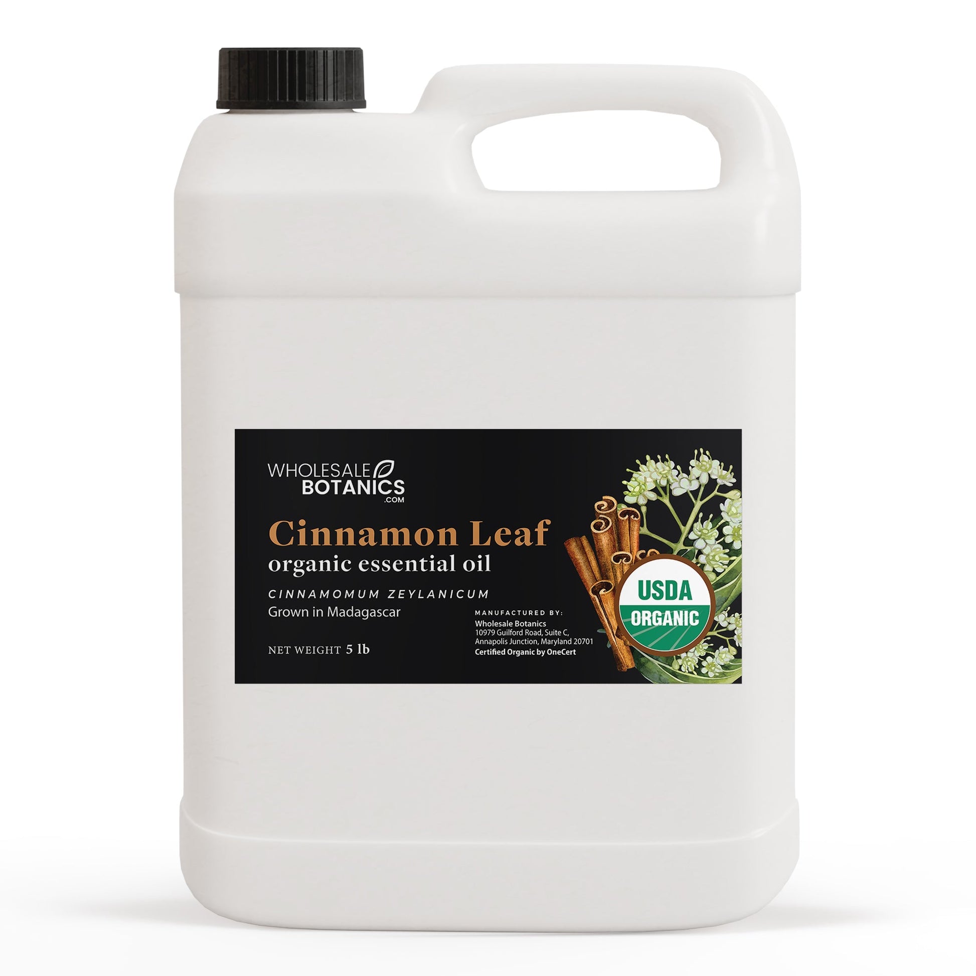 Organic Cinnamon Leaf Essential Oil – 5 lbs Organic_Essential_Oil