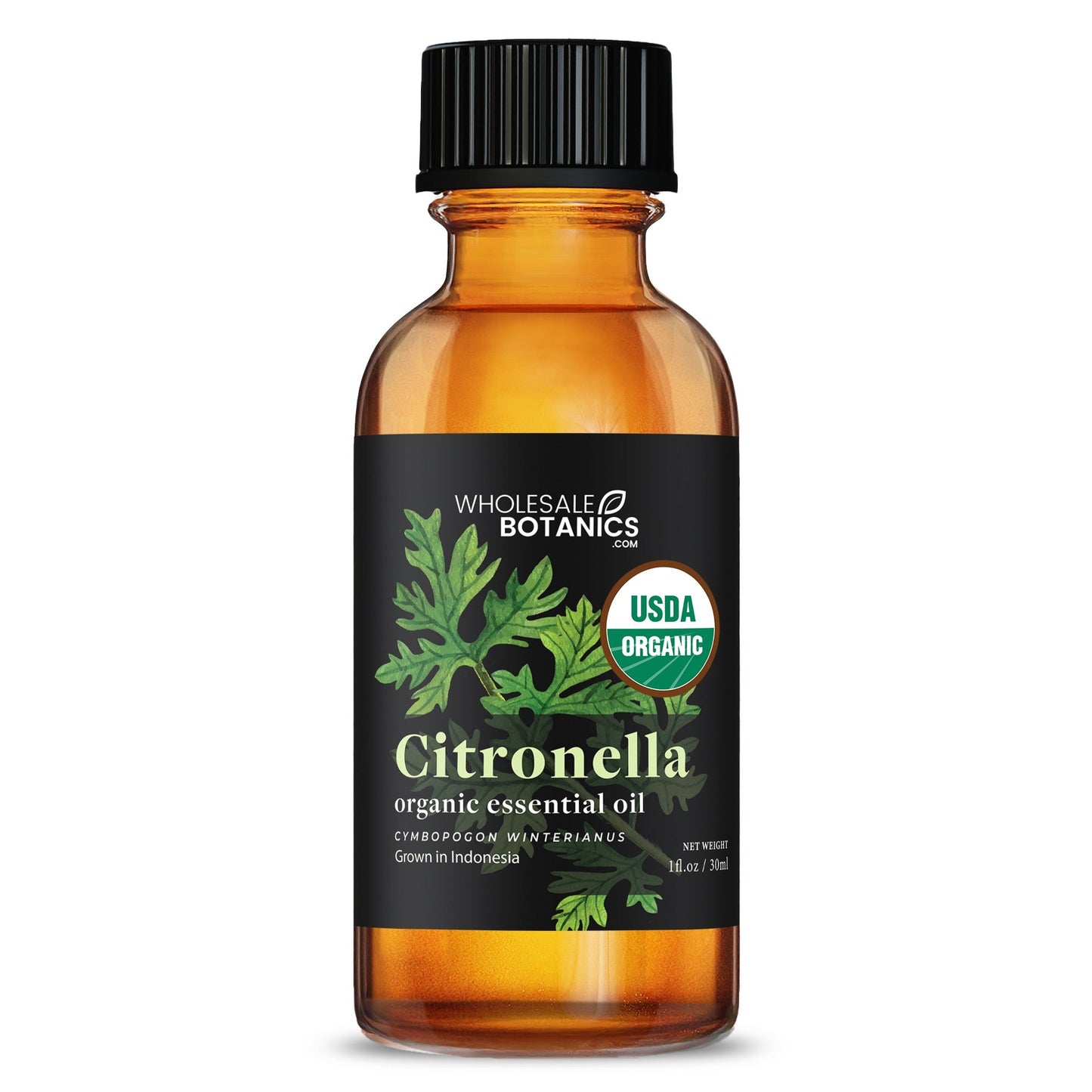 Organic Citronella Essential Oil – 1 oz Organic_Essential_Oil
