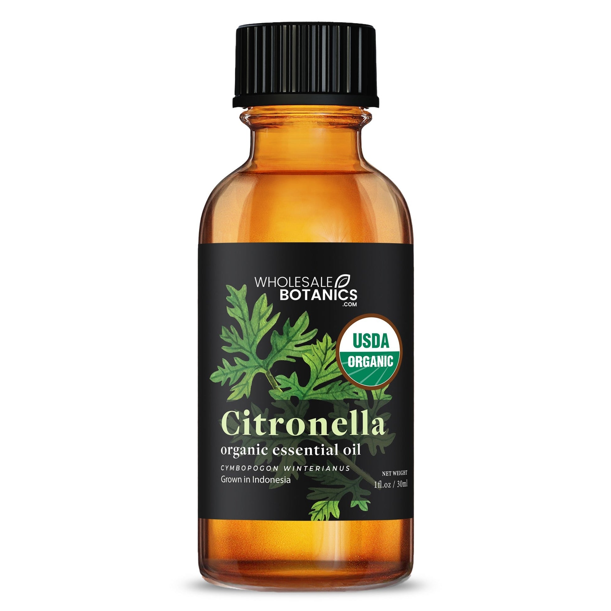 Organic Citronella Essential Oil – 1 oz Organic_Essential_Oil