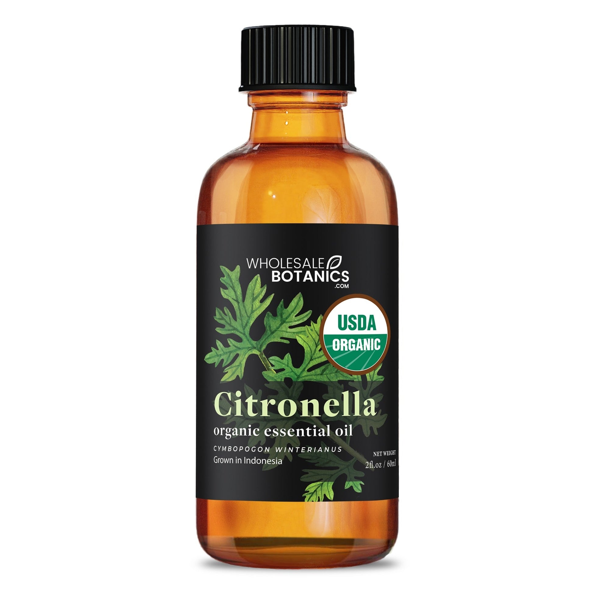 Organic Citronella Essential Oil – 2 oz Organic_Essential_Oil