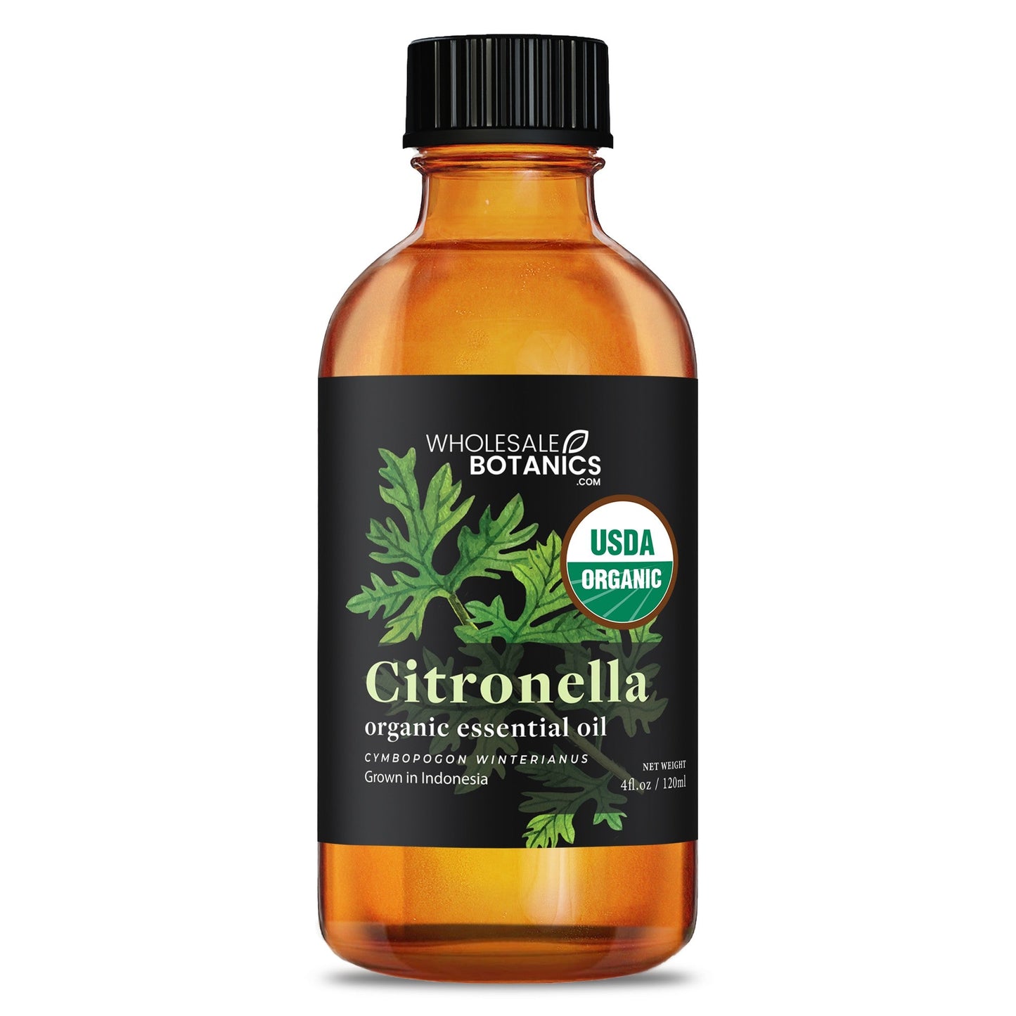 Organic Citronella Essential Oil – 4 oz Organic_Essential_Oil