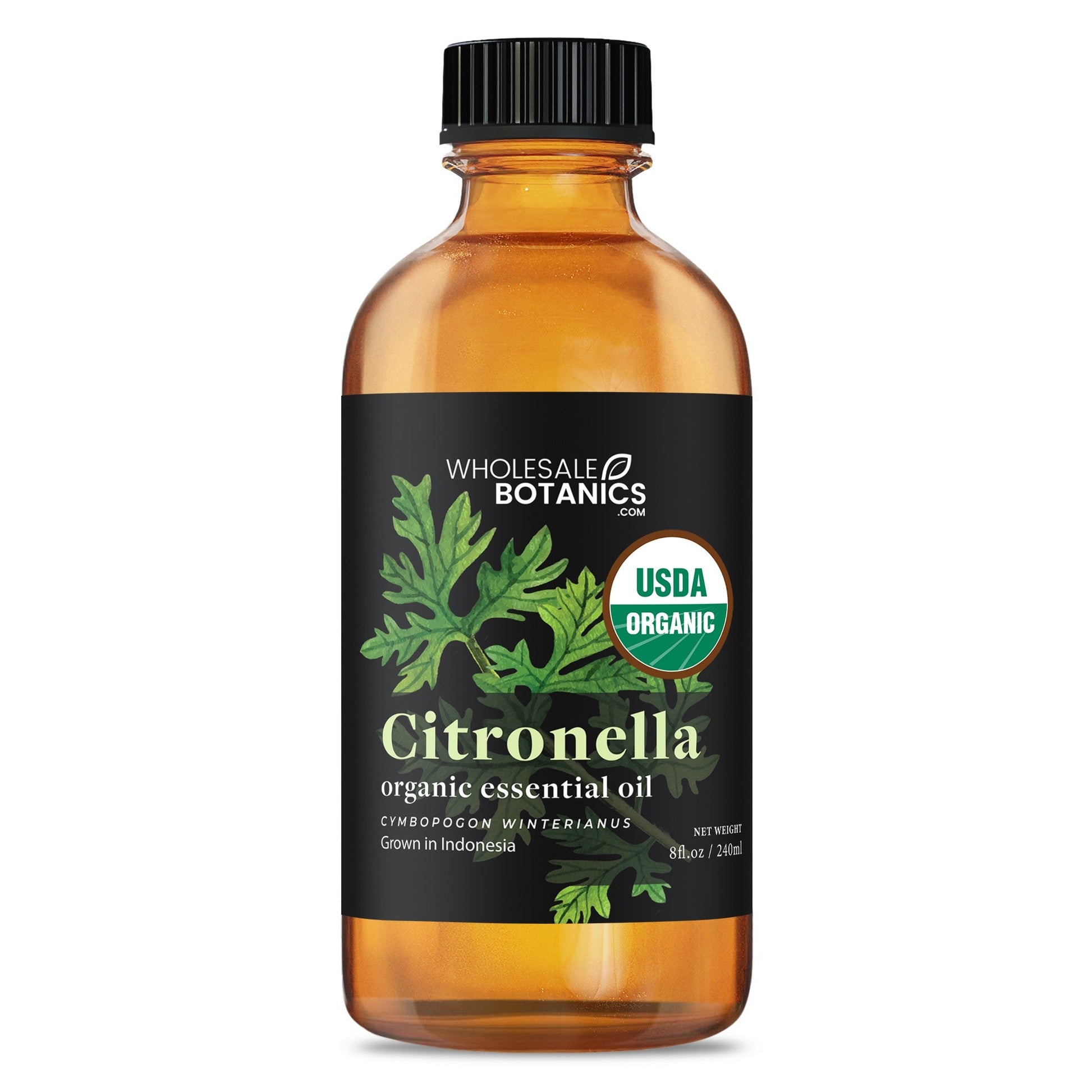 Organic Citronella Essential Oil – 8 oz Organic_Essential_Oil