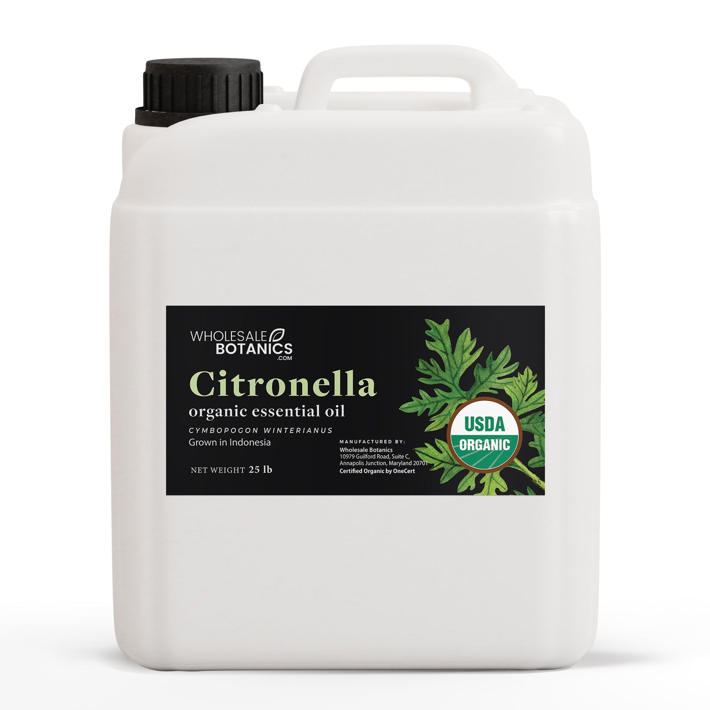 Organic Citronella Essential Oil – 25 lbs Organic_Essential_Oil