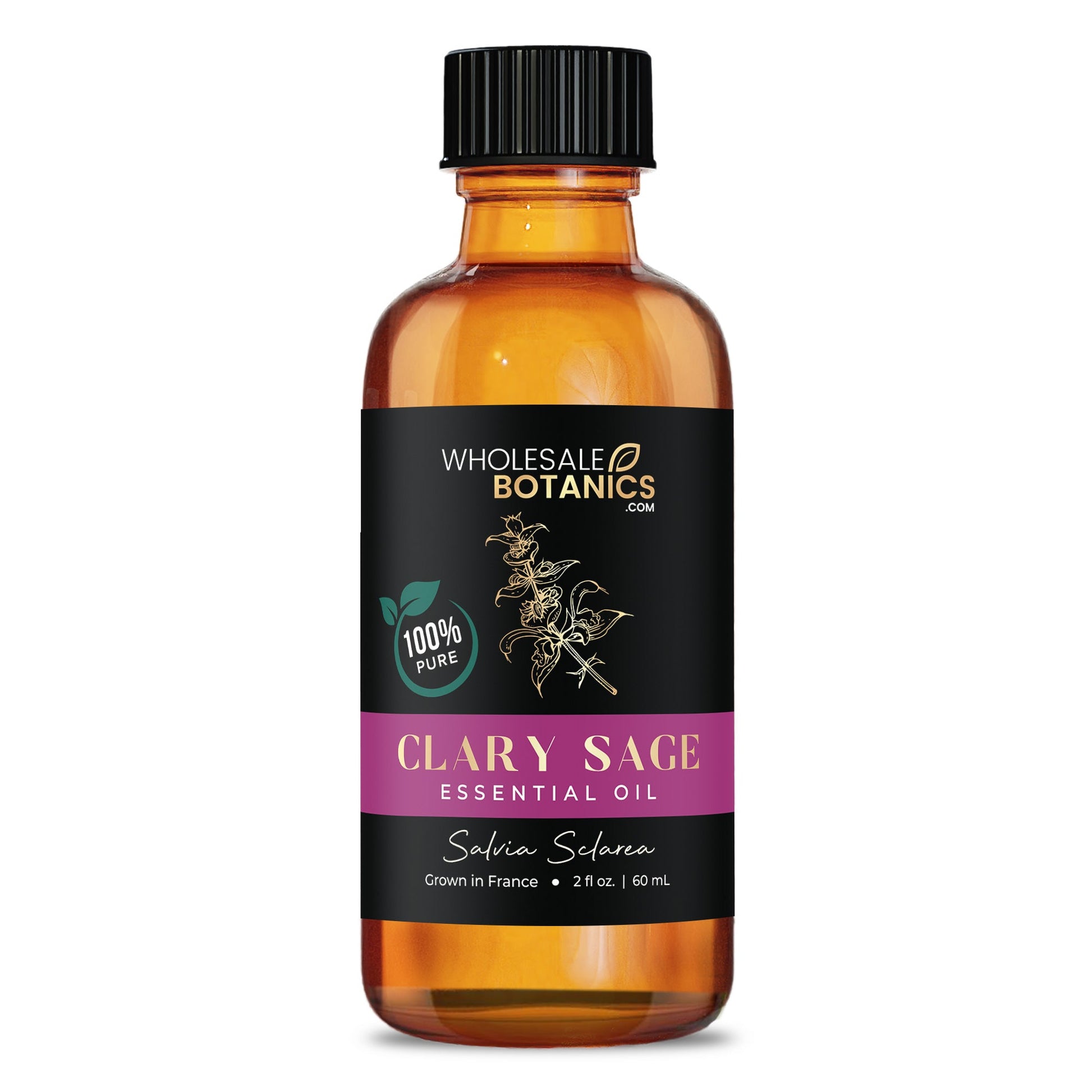 Clary Sage Essential Oil – Purity 2 oz Essential_Oil