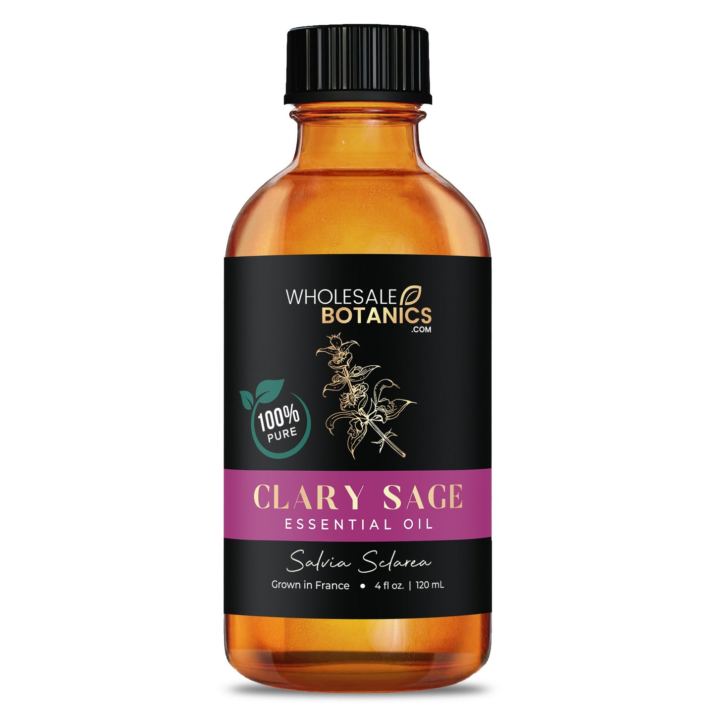 Clary Sage Essential Oil – Purity 4 oz Essential_Oil