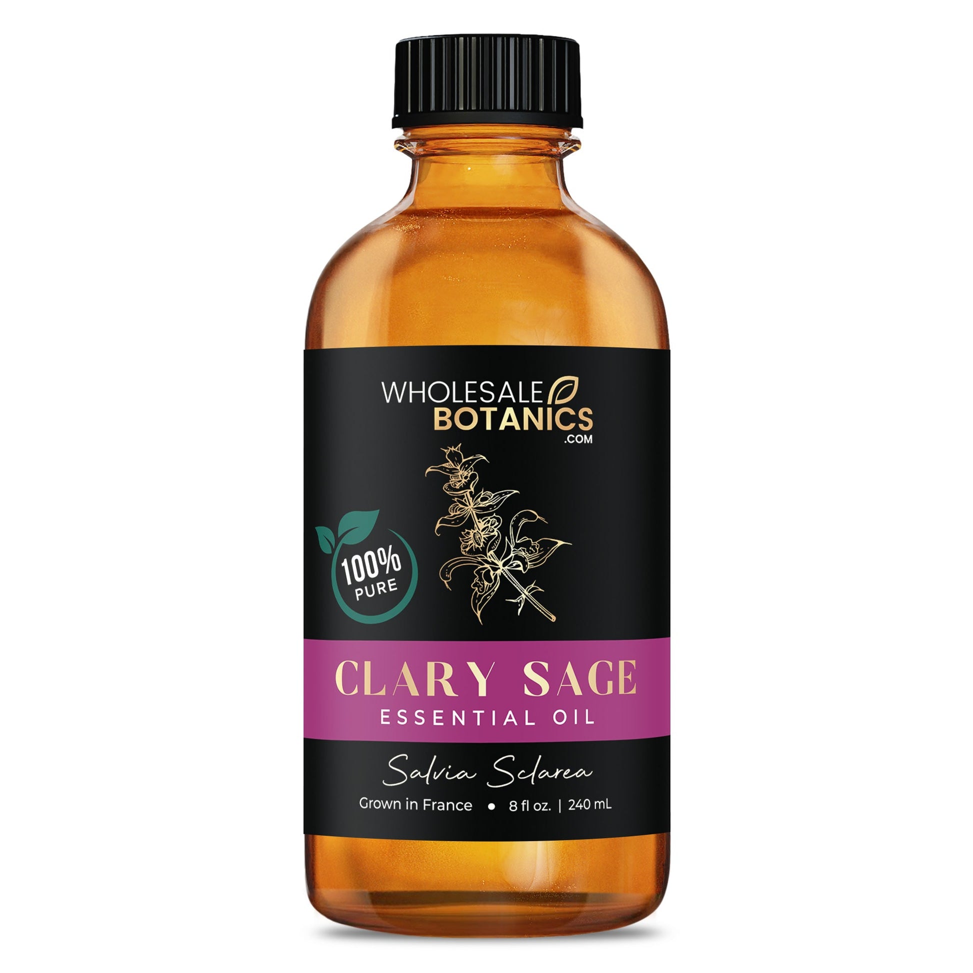 Clary Sage Essential Oil – Purity 8 oz Essential_Oil