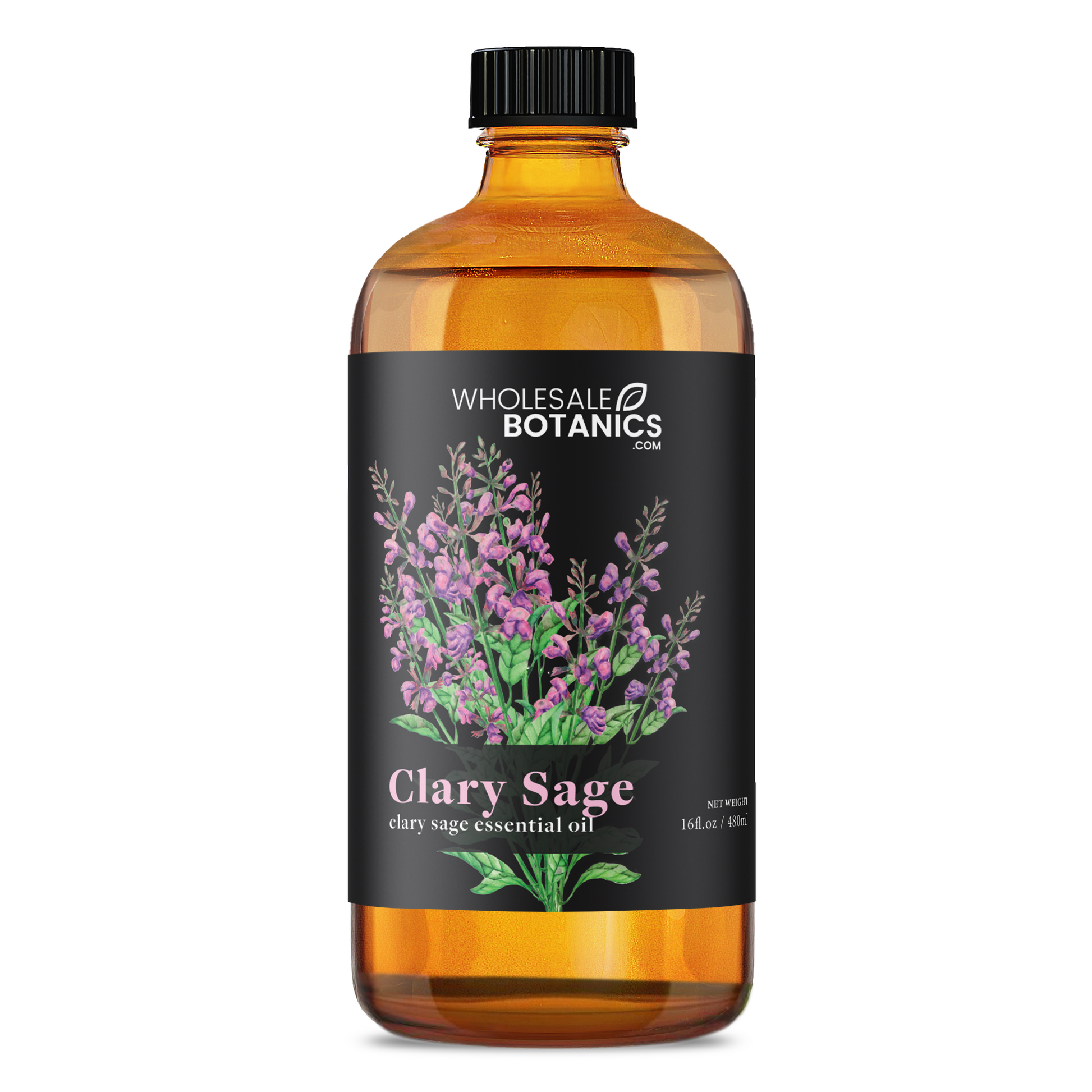 Clary Sage Essential Oil – Botanical 16 oz Essential_Oil