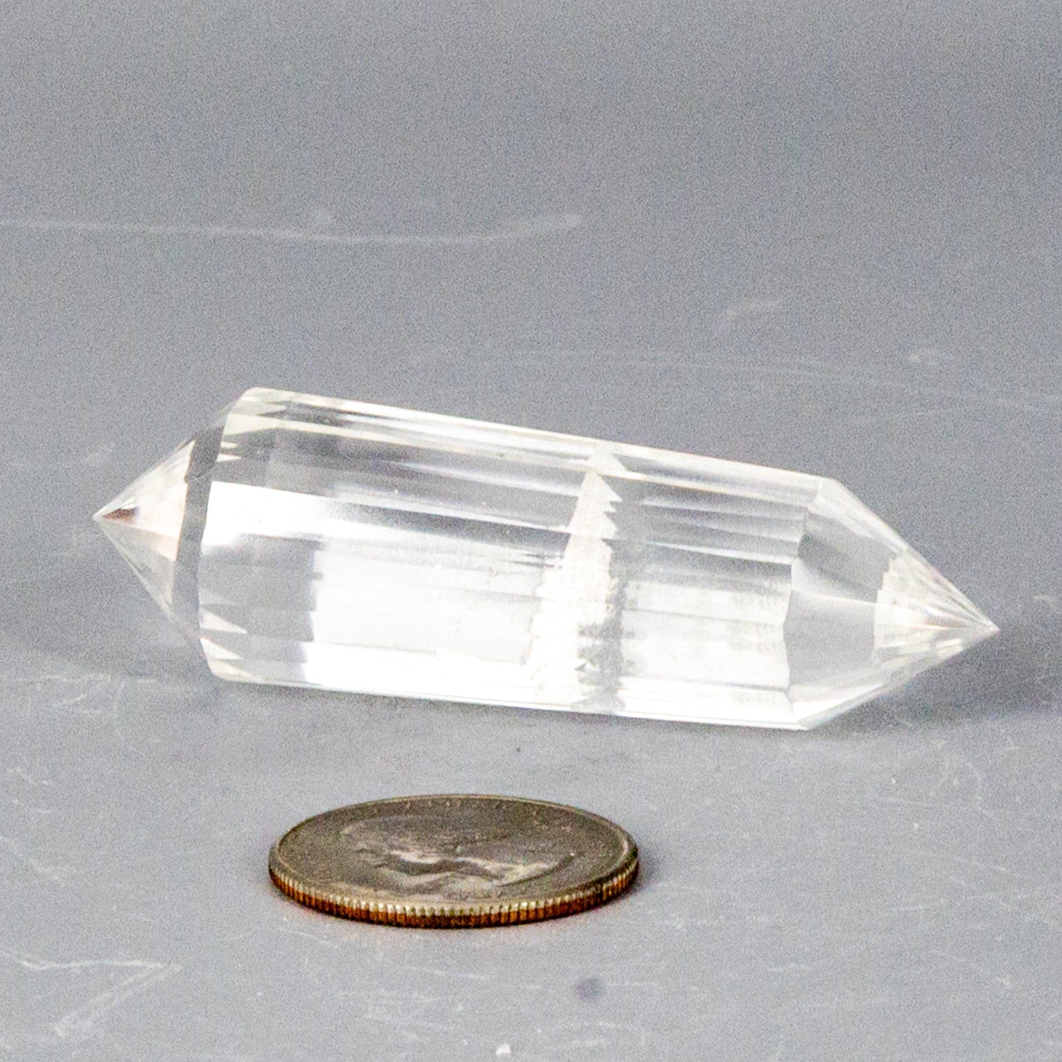Clear Quartz 24-Faceted Vogel – Vogels