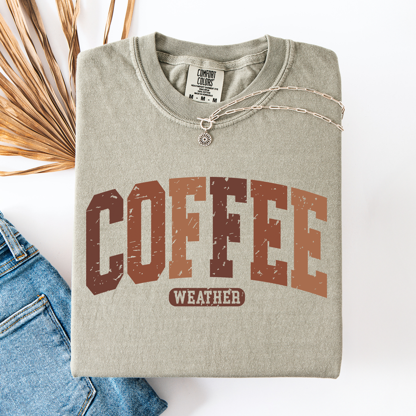 Coffee Weather Comfort Colors T-Shirt