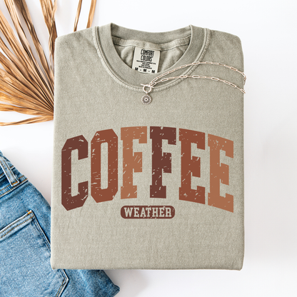Coffee Weather Comfort Colors T-Shirt