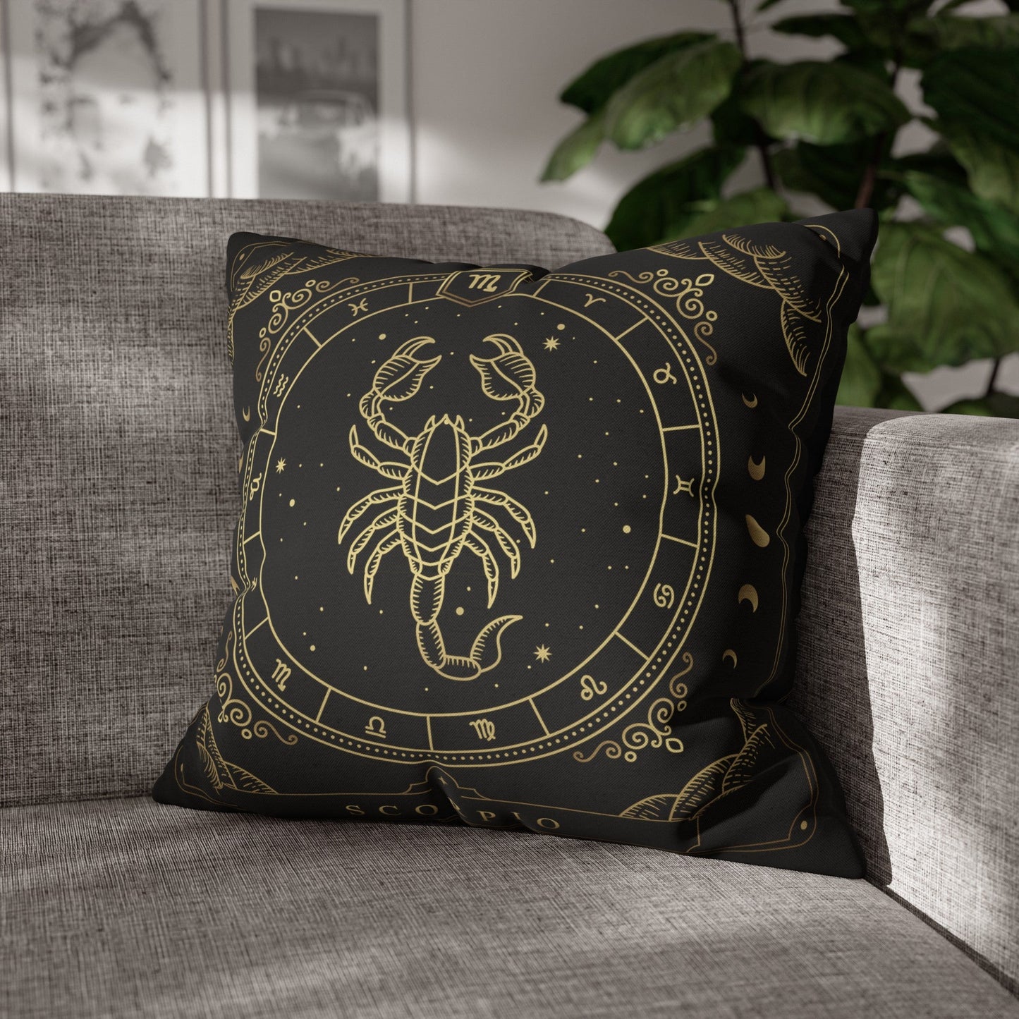 Zodiac Series - SCORPIO ♏ - Throw Pillow