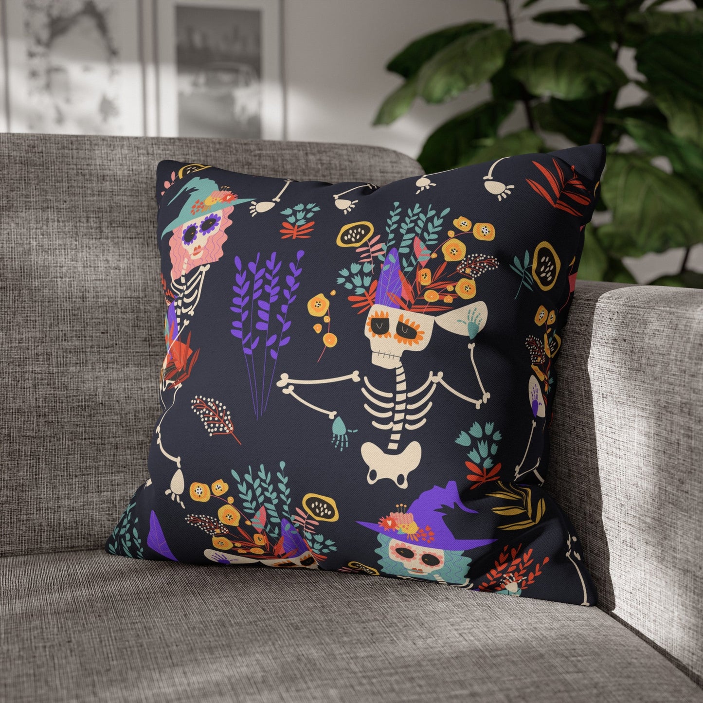 Day Of The Dead -  Throw Pillow