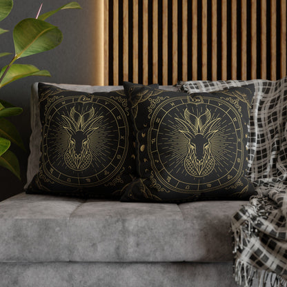 Zodiac Series - CAPRICORN ♑ - Throw Pillow