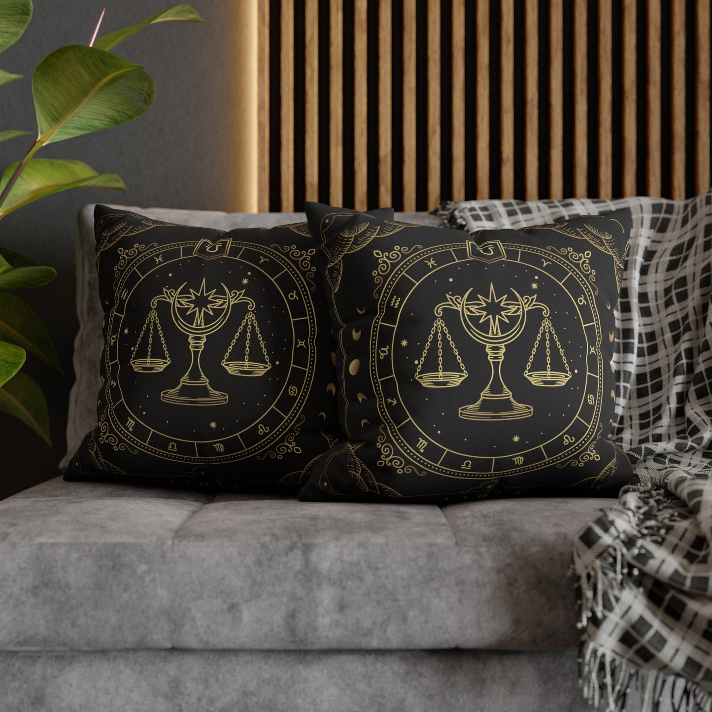 Zodiac Series - LIBRA ♎ - Throw Pillow