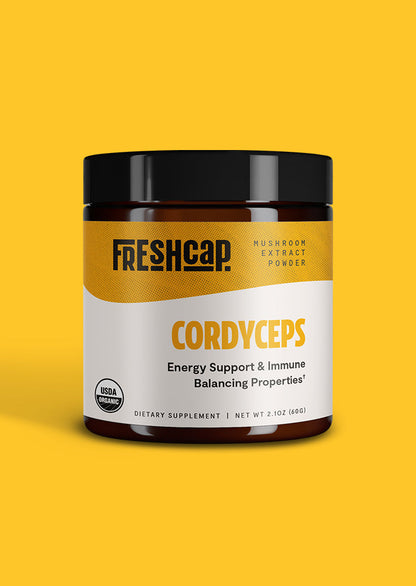 Cordyceps Mushroom Extract Powder – 10,000mg for Energy & Performance