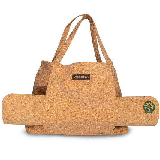 Cork Tote Bag – Yoga Mat Bags & Straps