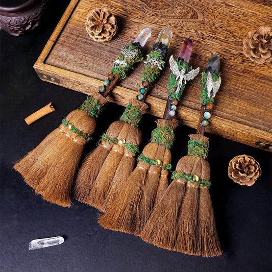 Crystal Charm Brooms
