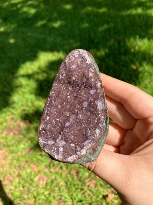 Rainbow Amethyst Cut Base –