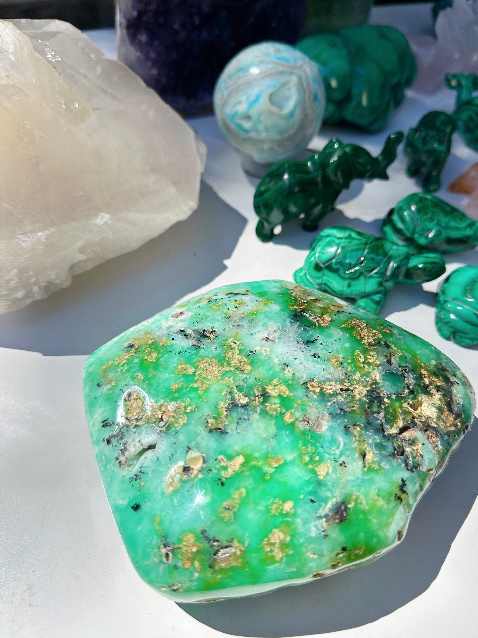 Chrysoprase Freeform - from Australian –
