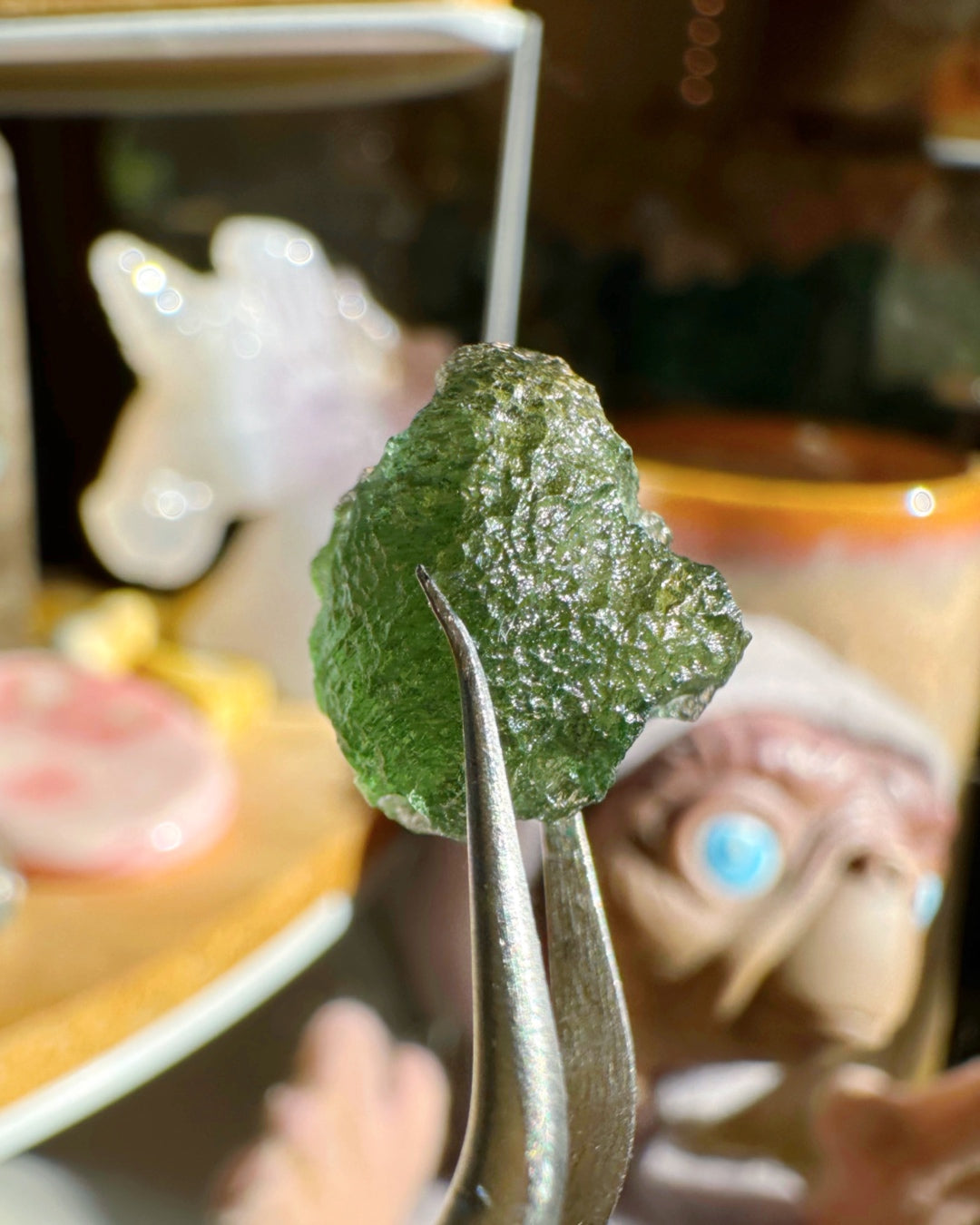 Chlum Moldavite #7 - AA –