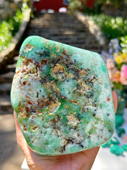 Chrysoprase Freeform - from Australian –