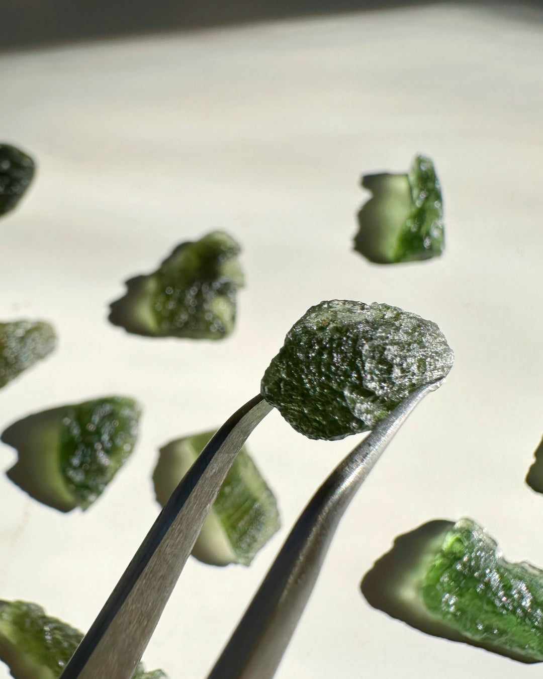 Chlum Moldavite #8 - AA –