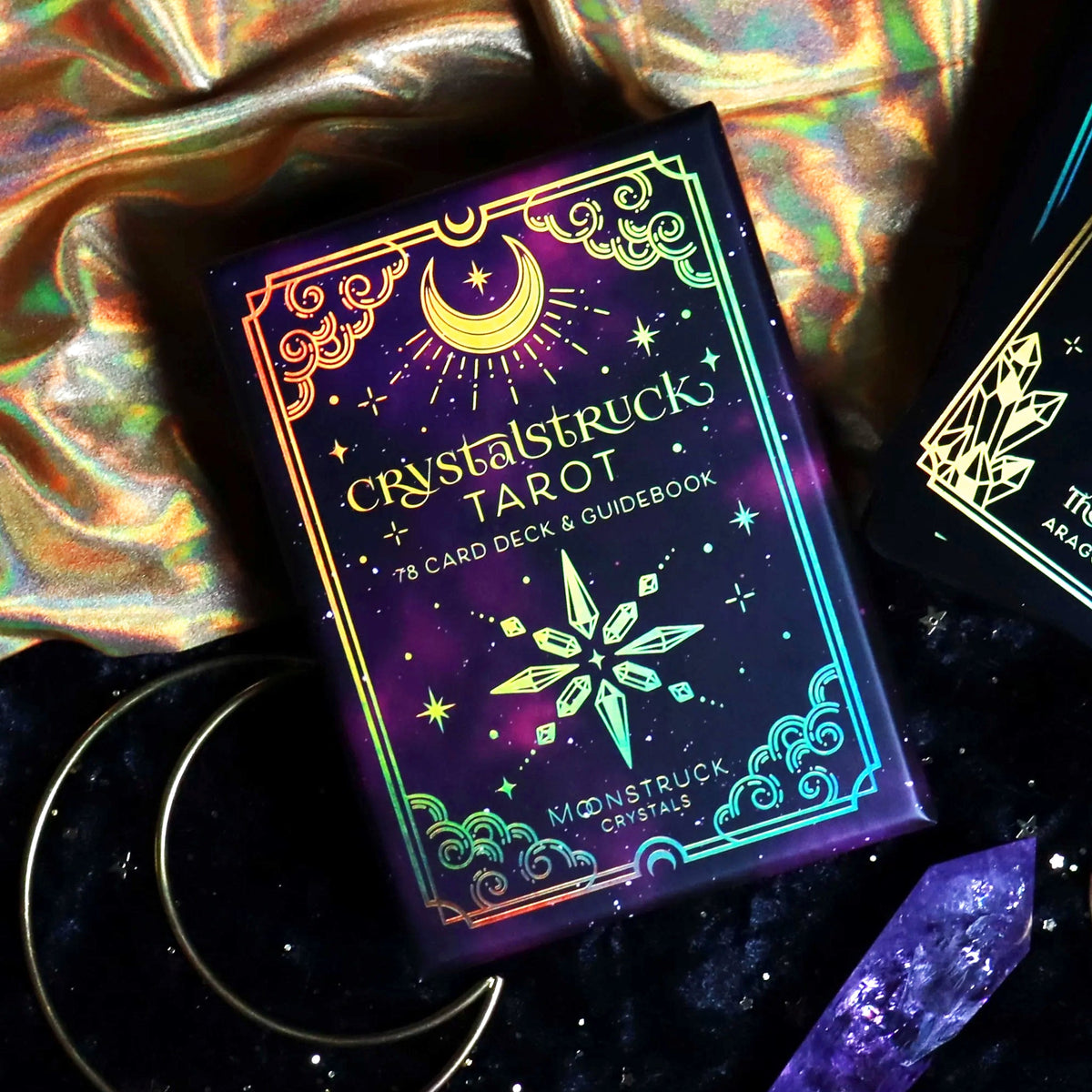 GOLD Crystalstruck Tarot© Card Deck –