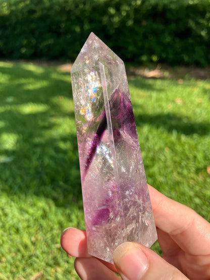 Phantom Amethyst Obelisk - High Quality - Brazil –