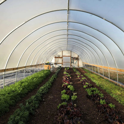 DIY Greenhouse Kit - 16 ft Wide Hoop House –