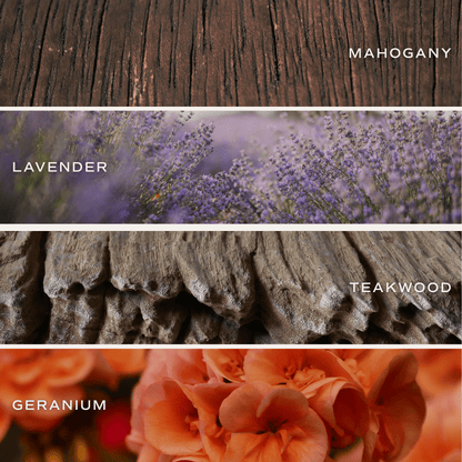 Love You Soy Candle - Red Matte Jar - 15 oz (Driftwood and Mahogany)