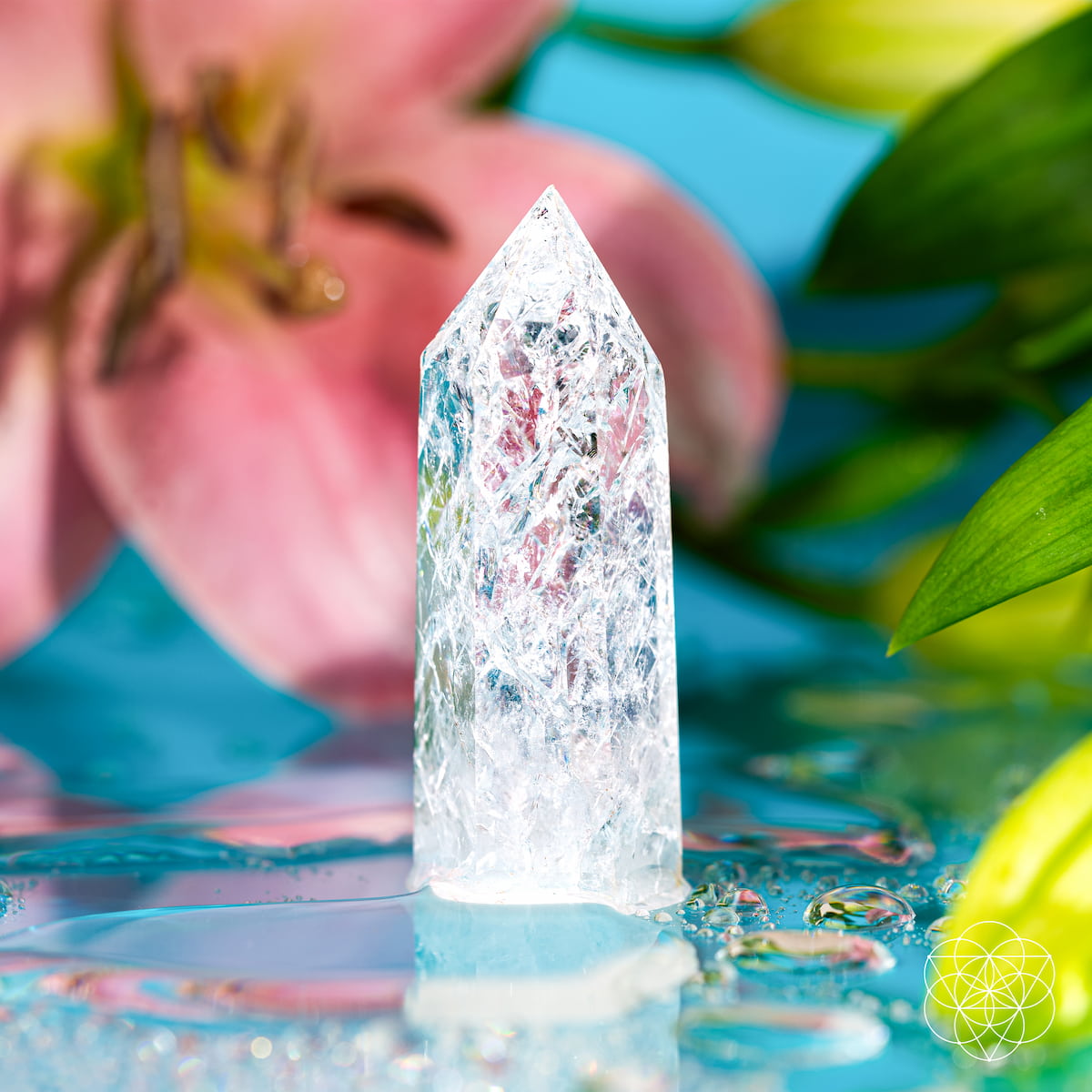 Limitless Manifestation - Ice Quartz Point – Home Decoration