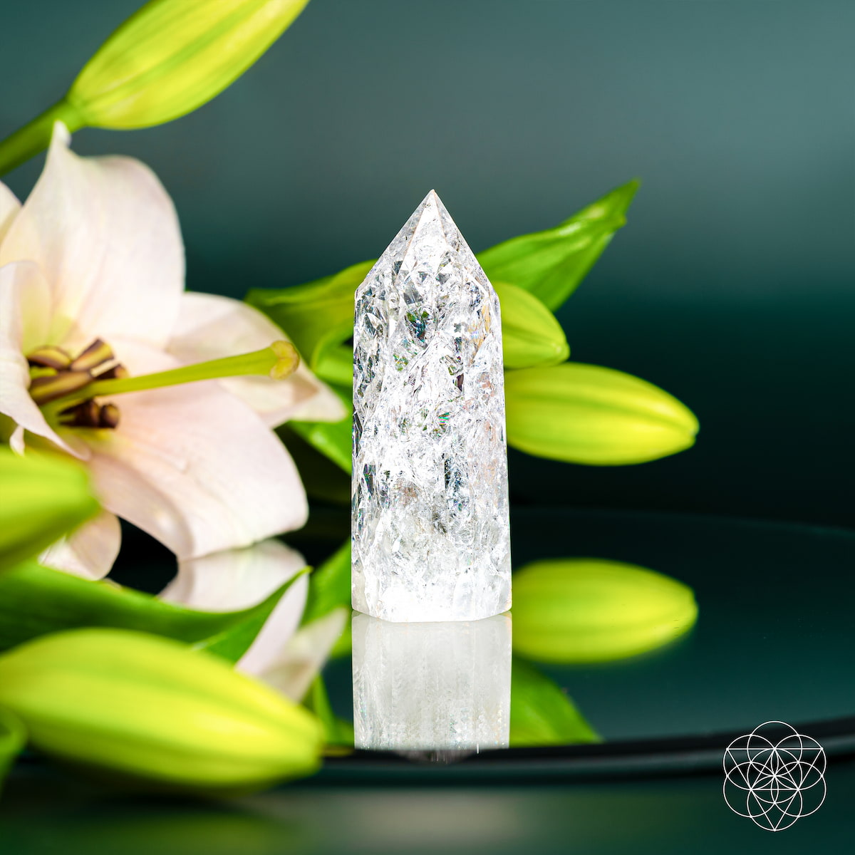 Limitless Manifestation - Ice Quartz Point – Home Decoration