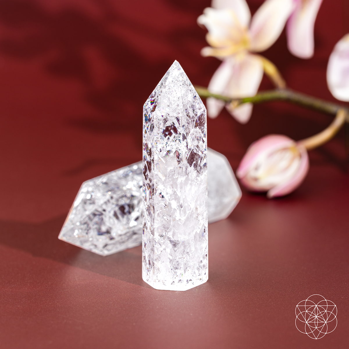 Limitless Manifestation - Ice Quartz Point – Home Decoration