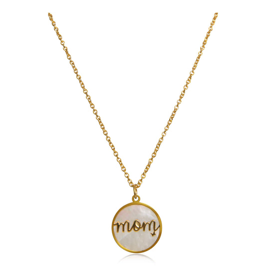 IVORY Gold Mother-of-Pearl Necklace – Necklace
