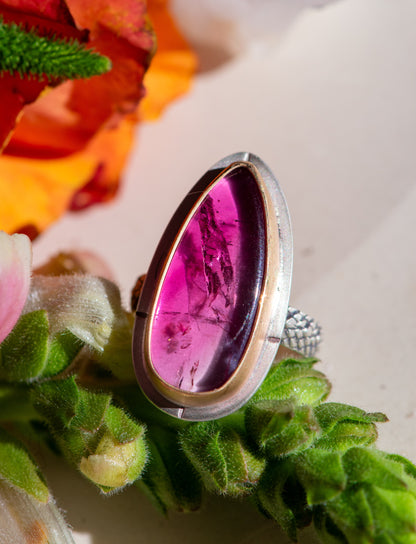 RENEGADE RUBELLITE TOURMALINE RING