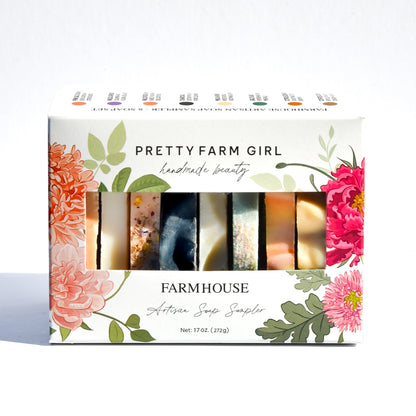 Farmhouse Artisan Goat Milk & Tallow Soap Sampler – No Add Ons soap