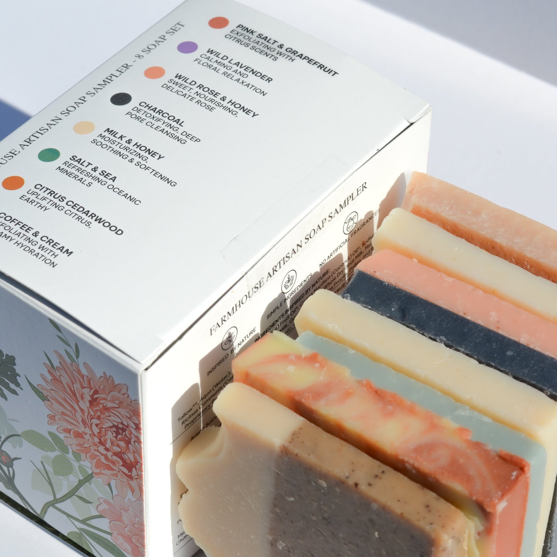 Farmhouse Artisan Goat Milk & Tallow Soap Sampler – soap