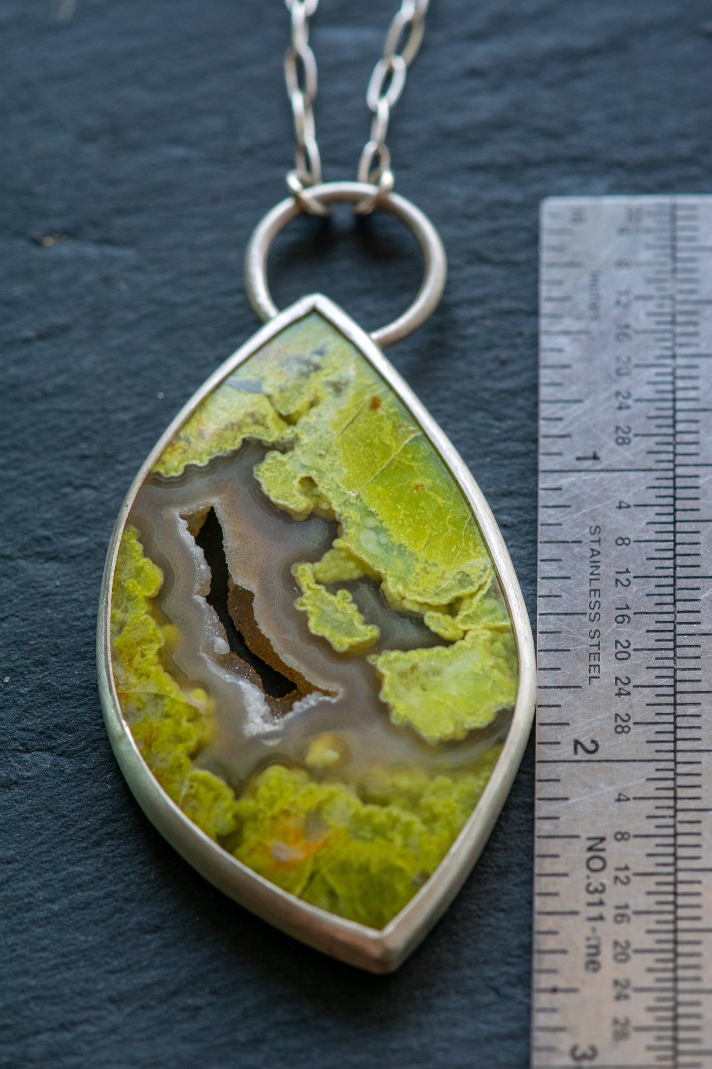 SINGING SISTERS GREEN OPAL NECKLACES –