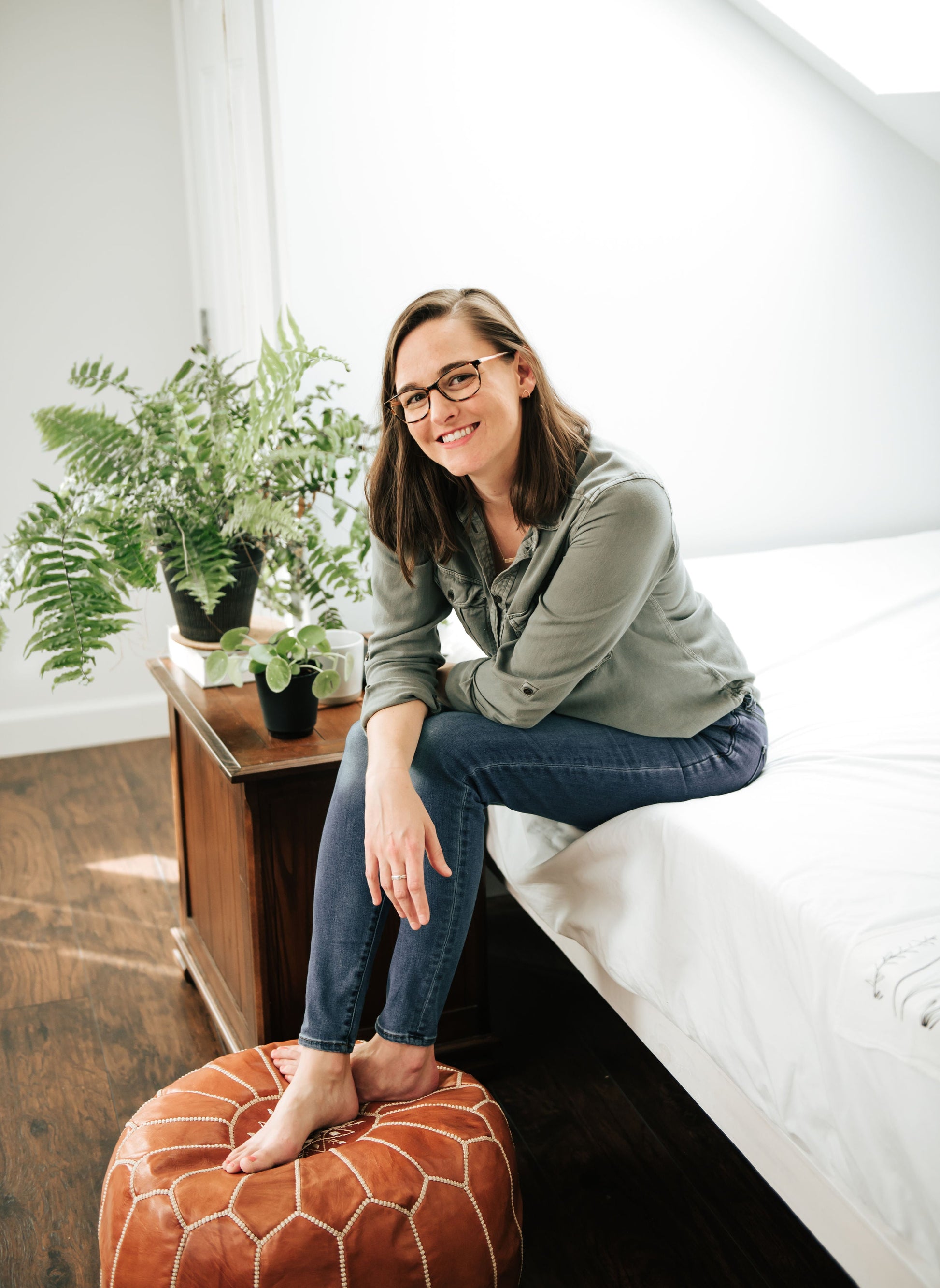 Jasmine Pouf – Floor Pouf