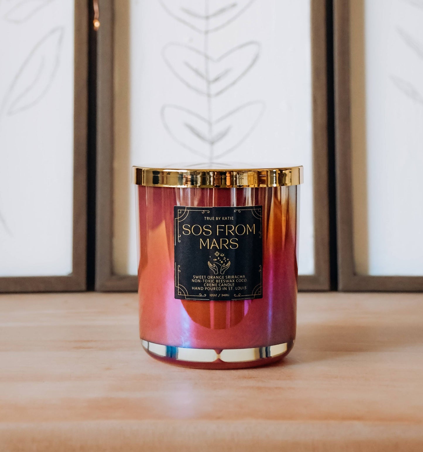 SOS From Mars Refillable Candle