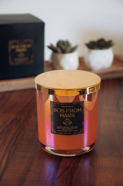 SOS From Mars Refillable Candle