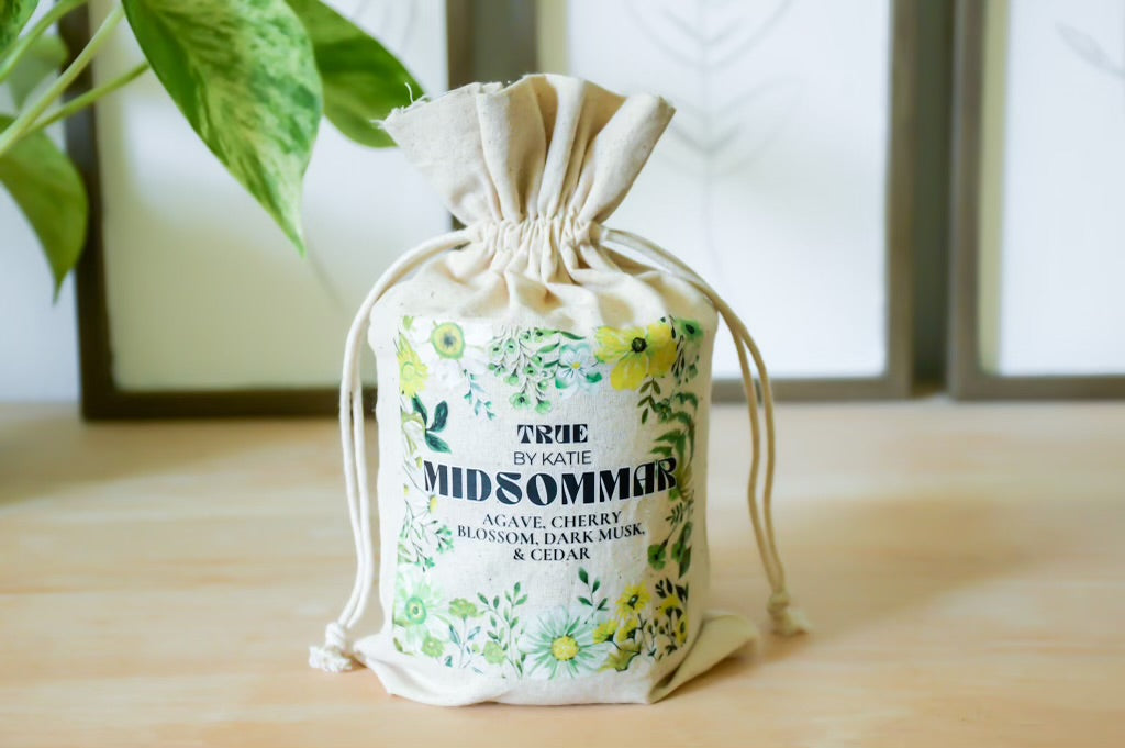 Midsommar Candle - 12oz Floral Beeswax Refillable – non toxic candle