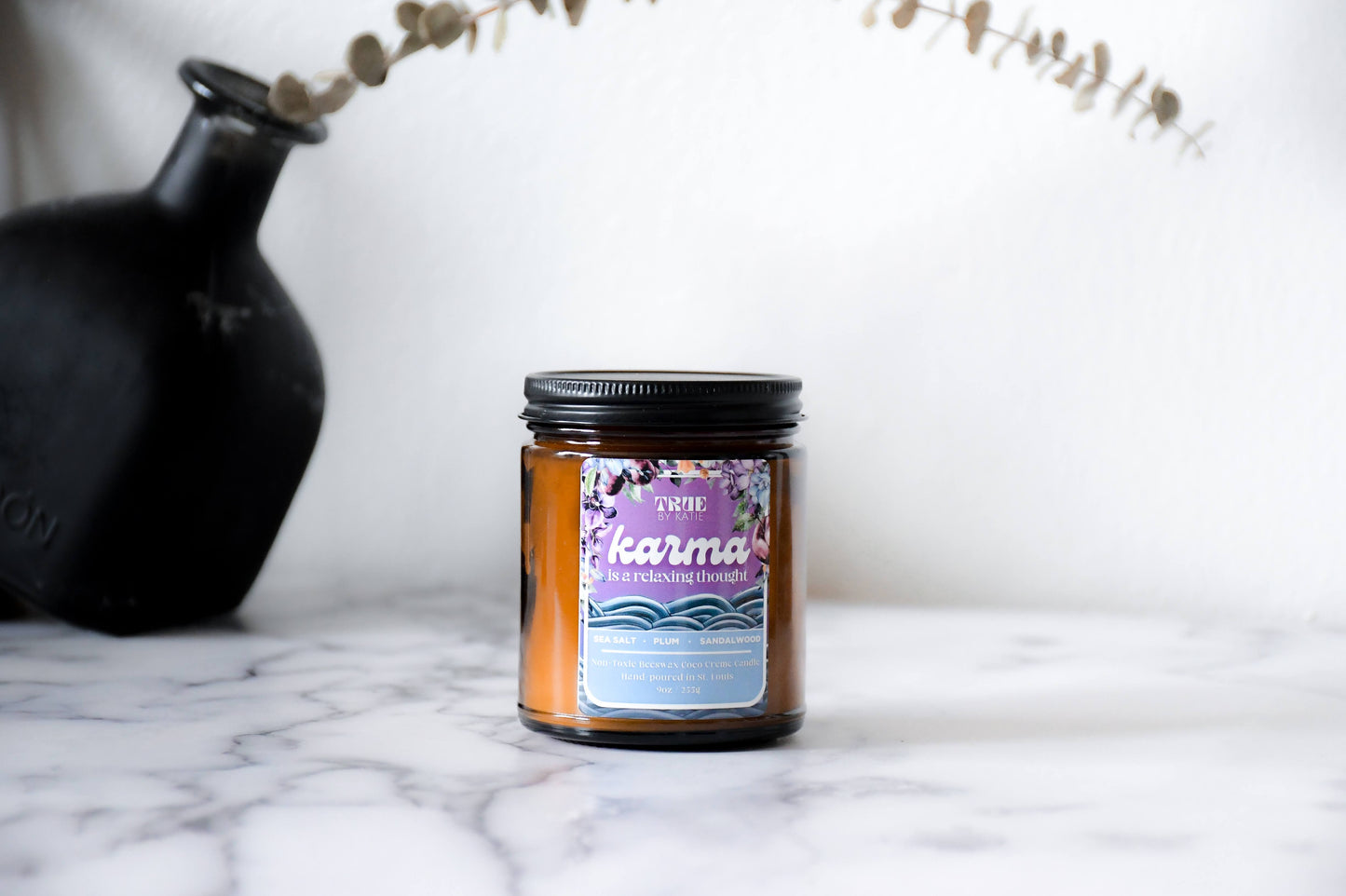 Karma is a Relaxing Thought Candle