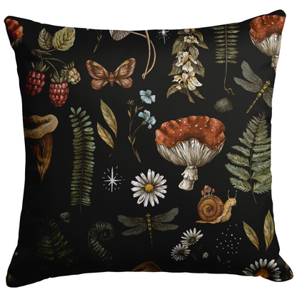 Dark Forest - Throw Pillow