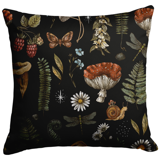 Dark Forest - Throw Pillow