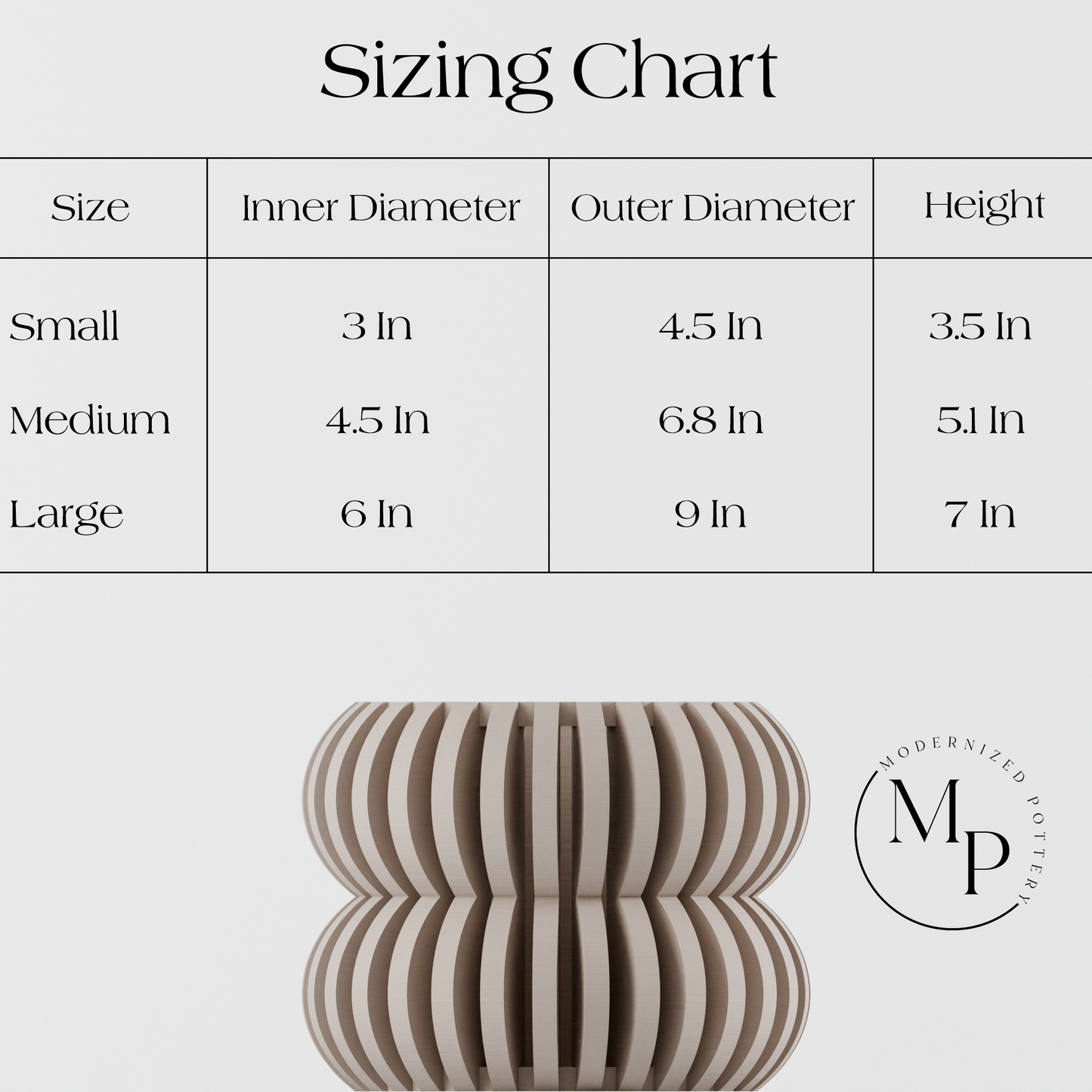 Planter DOUBLE BUBBLES