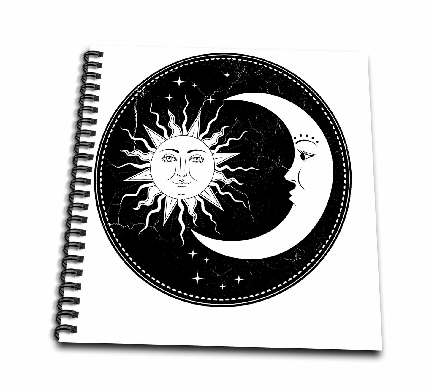 Sun & Moon blank journal