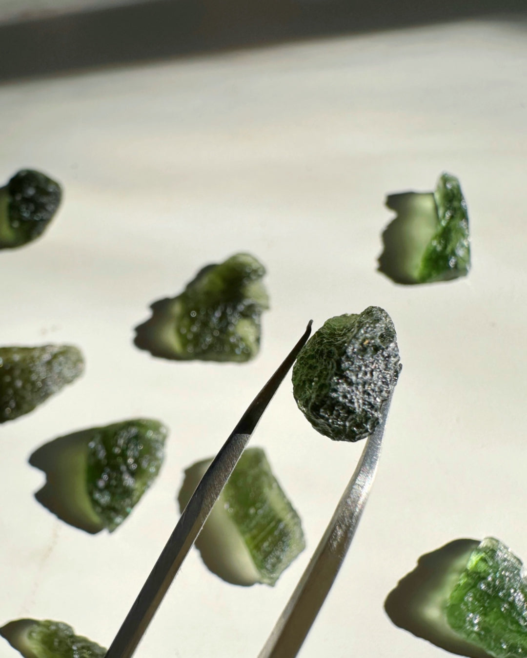 Chlum Moldavite #8 - AA –